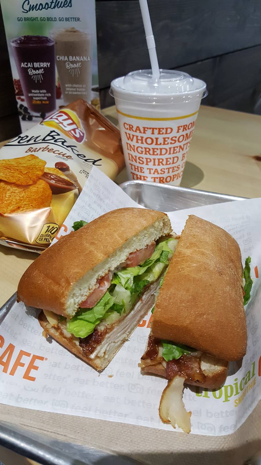 Tropical Smoothie Cafe | restaurant | 267 Middle Country Rd, Selden, NY 11784, USA | 6316964780 OR +1 631-696-4780