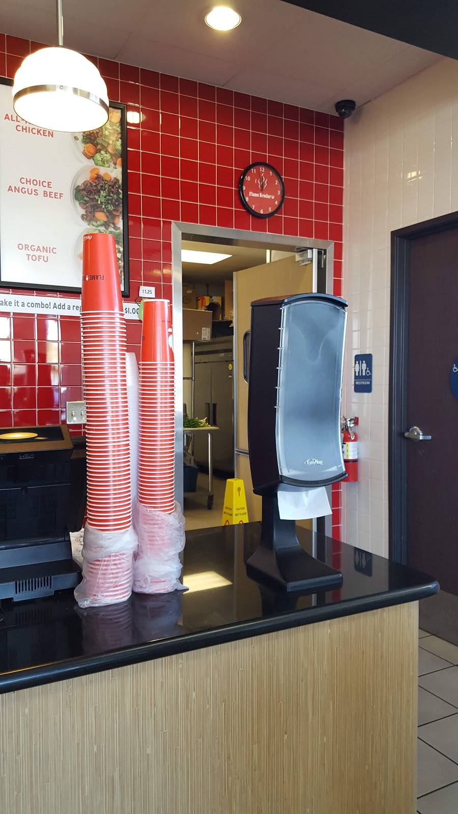 Flame Broiler | restaurant | 1736, 6032 Chapman Ave, Garden Grove, CA 92845, USA | 7148986800 OR +1 714-898-6800