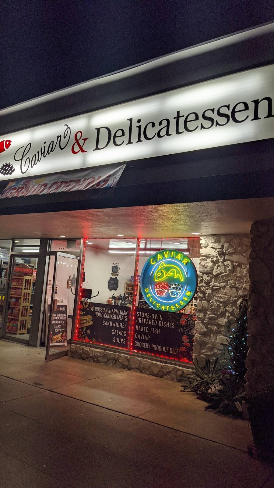 Caviar and Delicatessen Russian-Armenian Deli & Grocery Store | restaurant | 12512 W Magnolia Blvd, North Hollywood, CA 91607, USA | 8182100474 OR +1 818-210-0474