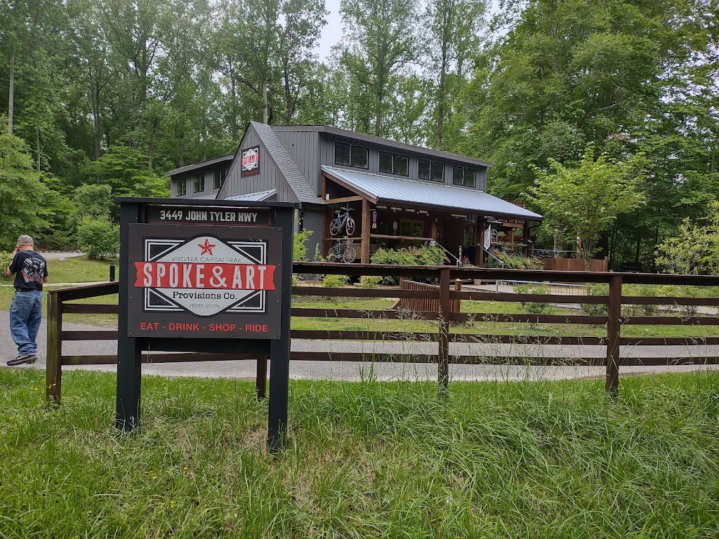 Spoke + Art Provisions Co. | cafe | 3449 John Tyler Hwy, Williamsburg, VA 23185, USA | 7578085278 OR +1 757-808-5278