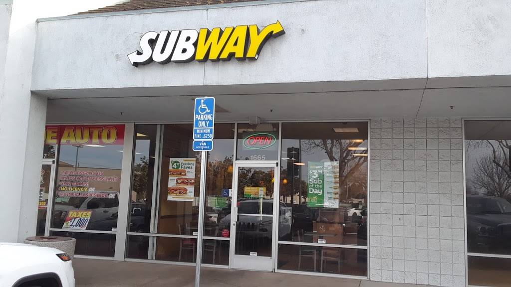 Subway | restaurant | 1665 Lander Ave, Turlock, CA 95380, USA | 2096693479 OR +1 209-669-3479