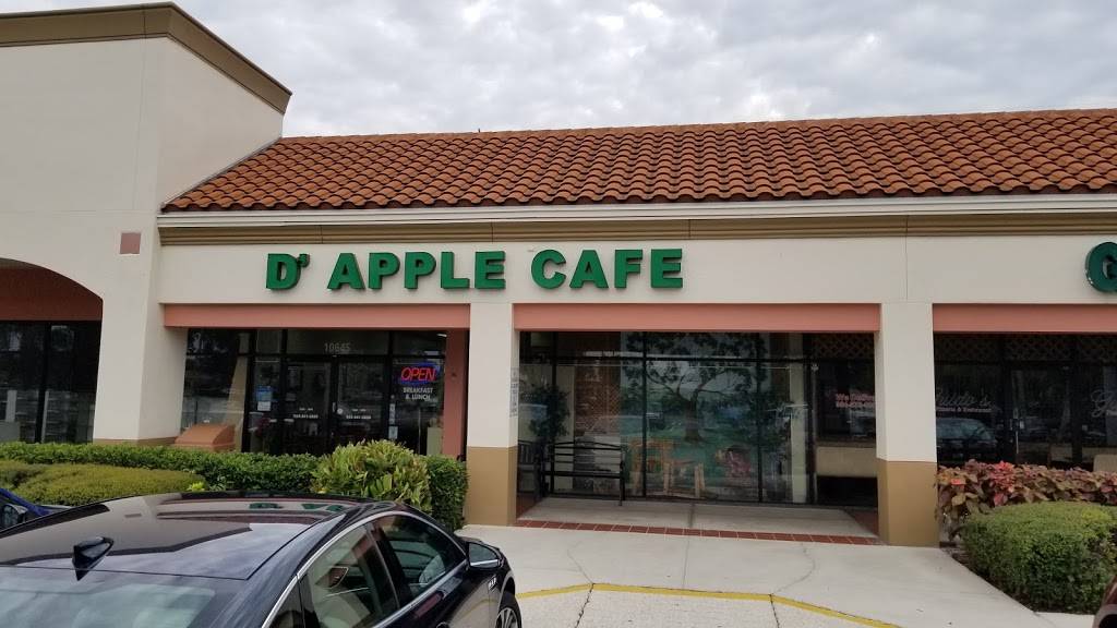 DApple Cafe | cafe | 10645 Wiles Rd, Coral Springs, FL 33076, USA | 9543415850 OR +1 954-341-5850
