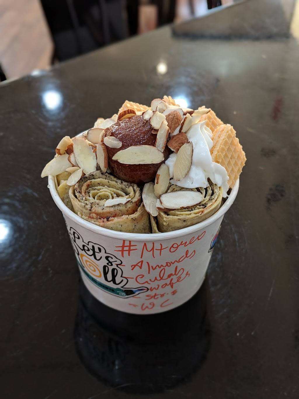 Lets Roll Ice Cream | restaurant | 8150 N MacArthur Blvd Suite #168, Irving, TX 75063, USA | 4694583244 OR +1 469-458-3244