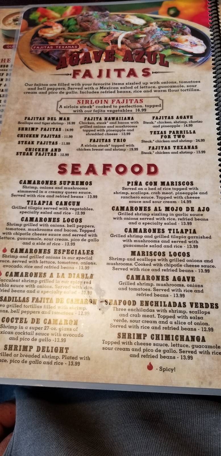 Agave Azul | restaurant | 109 S Old US Hwy 41, Boswell, IN 47921, USA | 7653145025 OR +1 765-314-5025