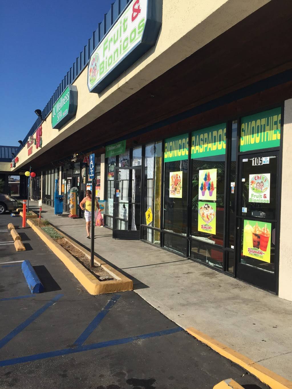 Chiki Fruit and Bionicos | meal takeaway | 4102 Orange Ave #105, Long Beach, CA 90807, USA | 5625288932 OR +1 562-528-8932