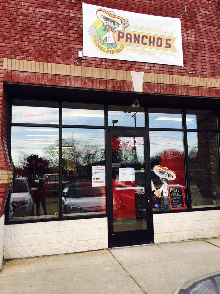 Panchos Tacos & Meat Shop | restaurant | 47752 W Pontiac Trail, Wixom, MI 48393, USA | 2489567828 OR +1 248-956-7828