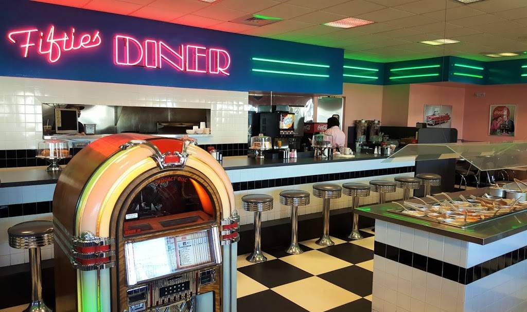 Fifties Diner | restaurant | 363 Burnett Rd, Chicopee, MA 01020, USA | 4135945436 OR +1 413-594-5436