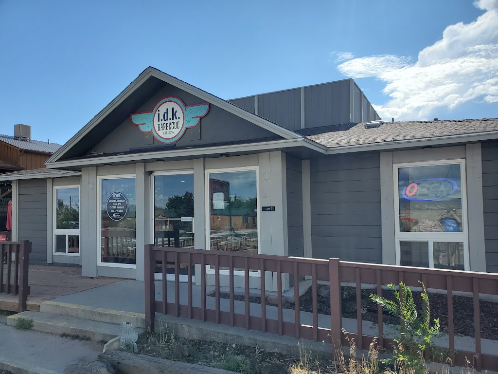 i.d.k. barbecue | restaurant | 161 N Main St, Tropic, UT 84776, USA | 4356798353 OR +1 435-679-8353