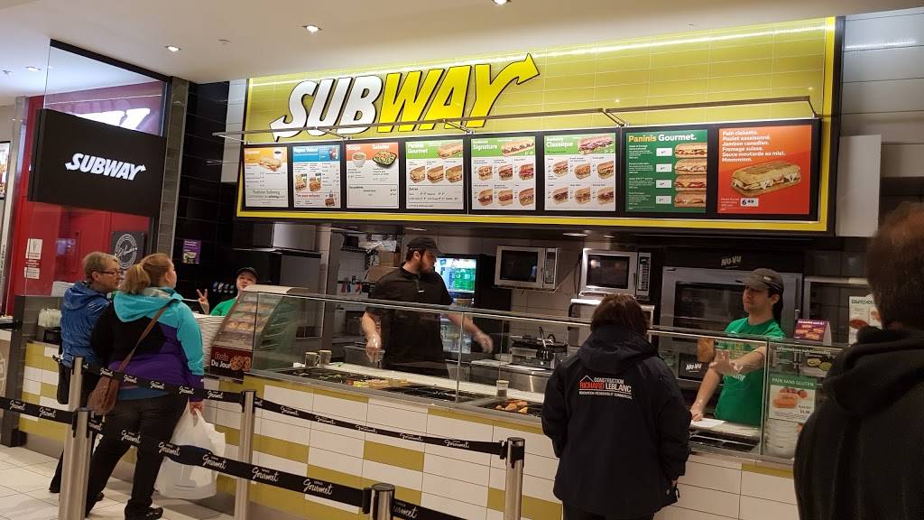 Subway | restaurant | Galeries de la Capitale, 5401 Boulevard des Galeries, Québec, QC G2K 1N4, Canada | 4186247388 OR +1 418-624-7388