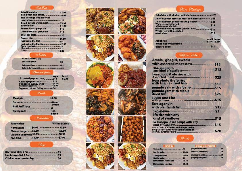 Platinum Amala Spot | restaurant | 2109 Edmondson Ave, Baltimore, MD 21223, USA | 4437081709 OR +1 443-708-1709