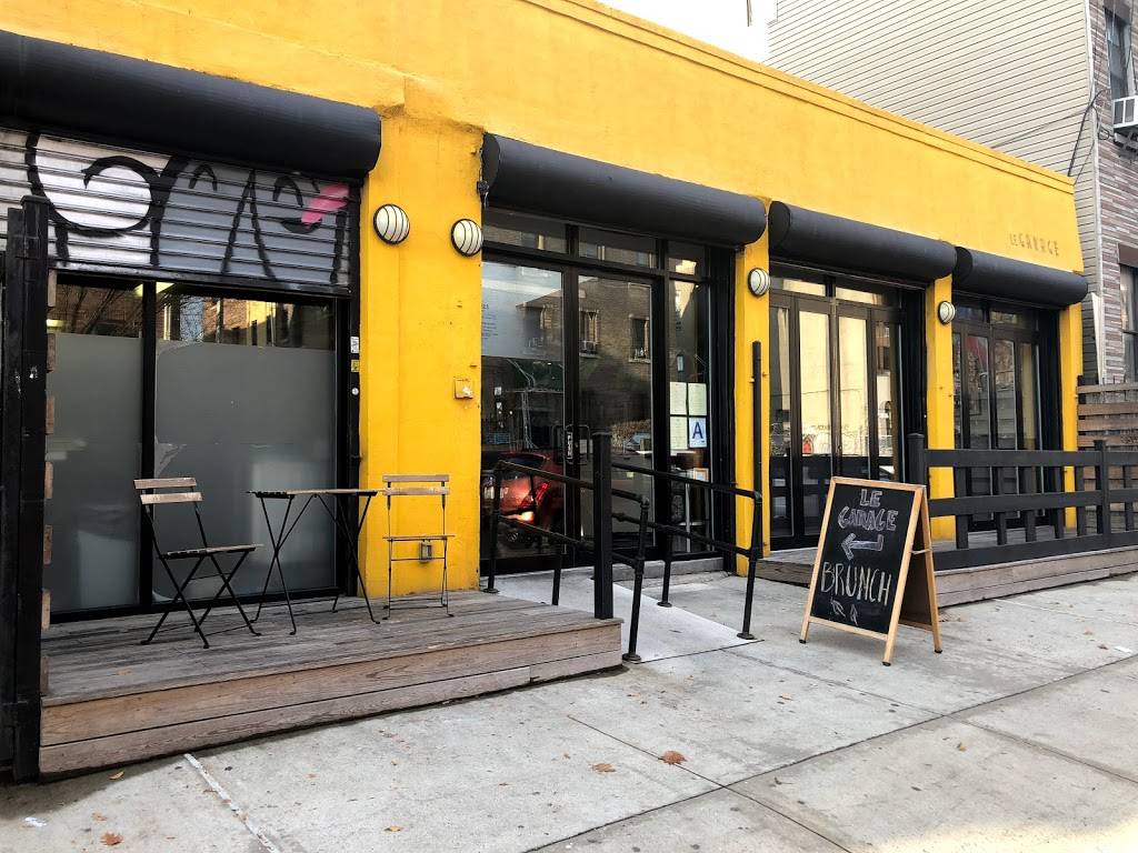 Le Garage | restaurant | 157 Suydam St, Brooklyn, NY 11221, USA | 3472951700 OR +1 347-295-1700