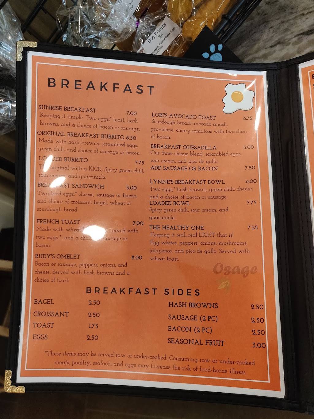 The Osage Cafe | restaurant | 1099 Osage St, Denver, CO 80204, USA | 7209563800 OR +1 720-956-3800