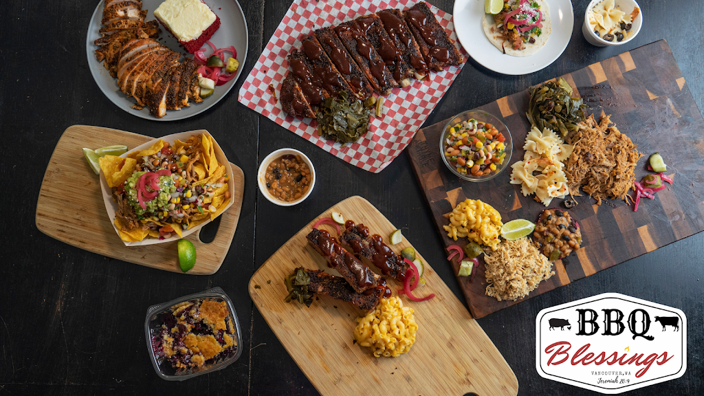 BBQ Blessings | restaurant | 2626 E Evergreen Blvd, Vancouver, WA 98661, USA | 3609319014 OR +1 360-931-9014