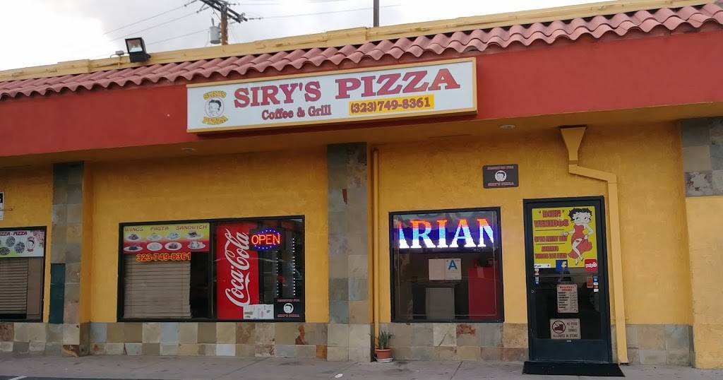 Sirys Pizza | meal delivery | 8611 California Ave F, South Gate, CA 90280, USA | 3237498361 OR +1 323-749-8361