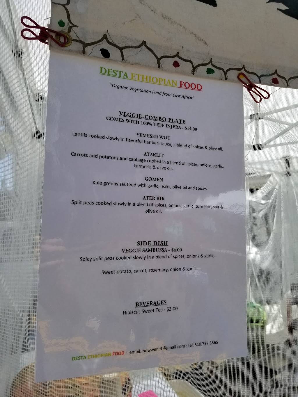 Desta Ethiopian Food | restaurant | 1972-1998 Center St, Berkeley, CA 94704, USA | 5107373565 OR +1 510-737-3565