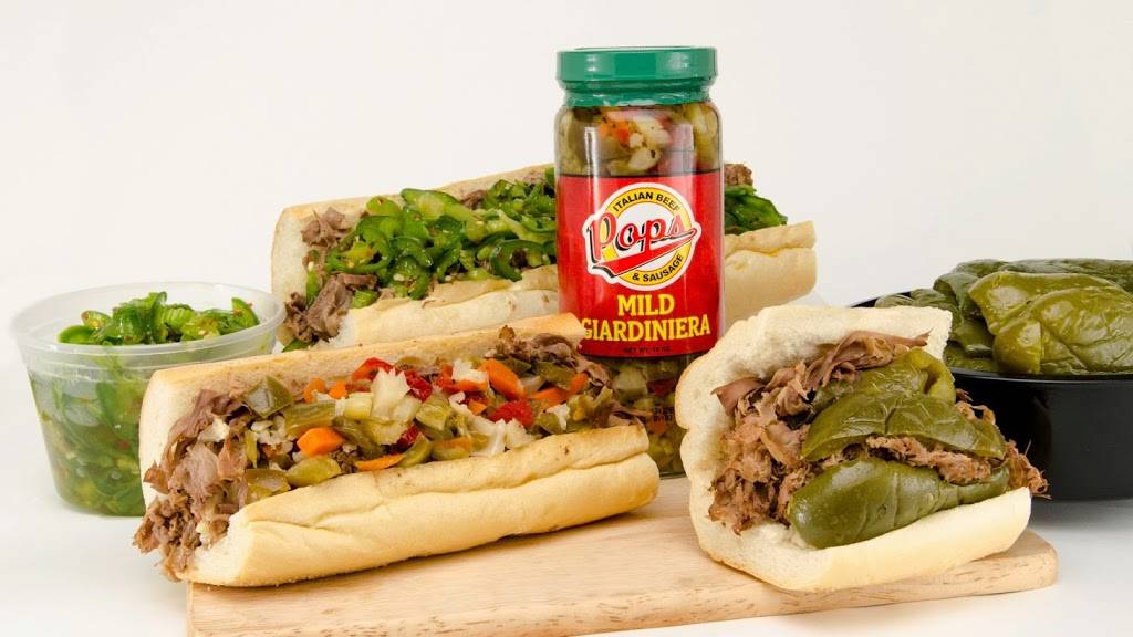 Pops Italian Beef & Sausage - Palos Heights | restaurant | 7153 W 127th St, Palos Heights, IL 60463, USA | 7083610087 OR +1 708-361-0087
