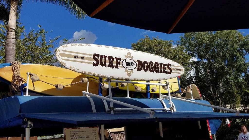 Surf Doggies Hot Dog Cart | restaurant | Disneys Typhoon Lagoon Water Park, Buena Vista Dr, Orlando, FL 32830, USA | 4079393463 OR +1 407-939-3463