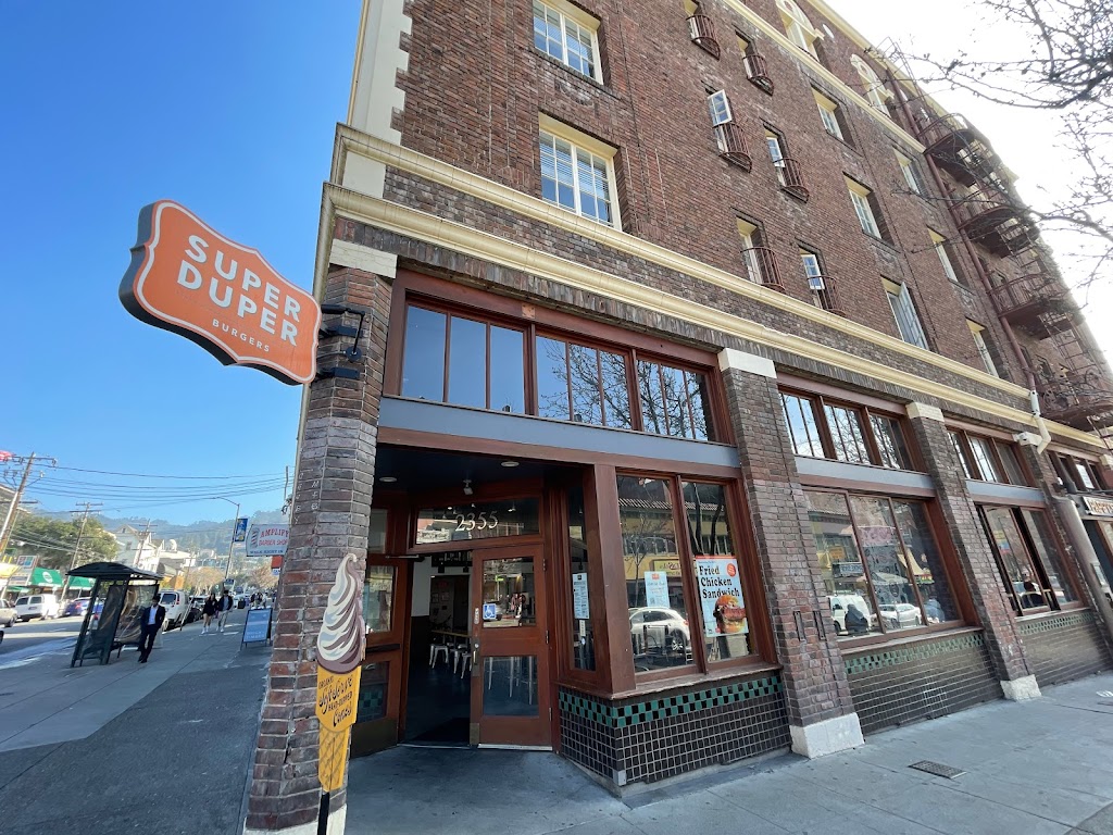Super Duper Burgers | restaurant | 2355 Telegraph Ave, Berkeley, CA 94704, USA | 5109906483 OR +1 510-990-6483