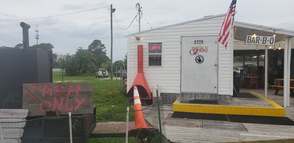Smokn OZ Bbq | restaurant | 2725 Joan Ave, Panama City Beach, FL 32408, USA | 8509747586 OR +1 850-974-7586
