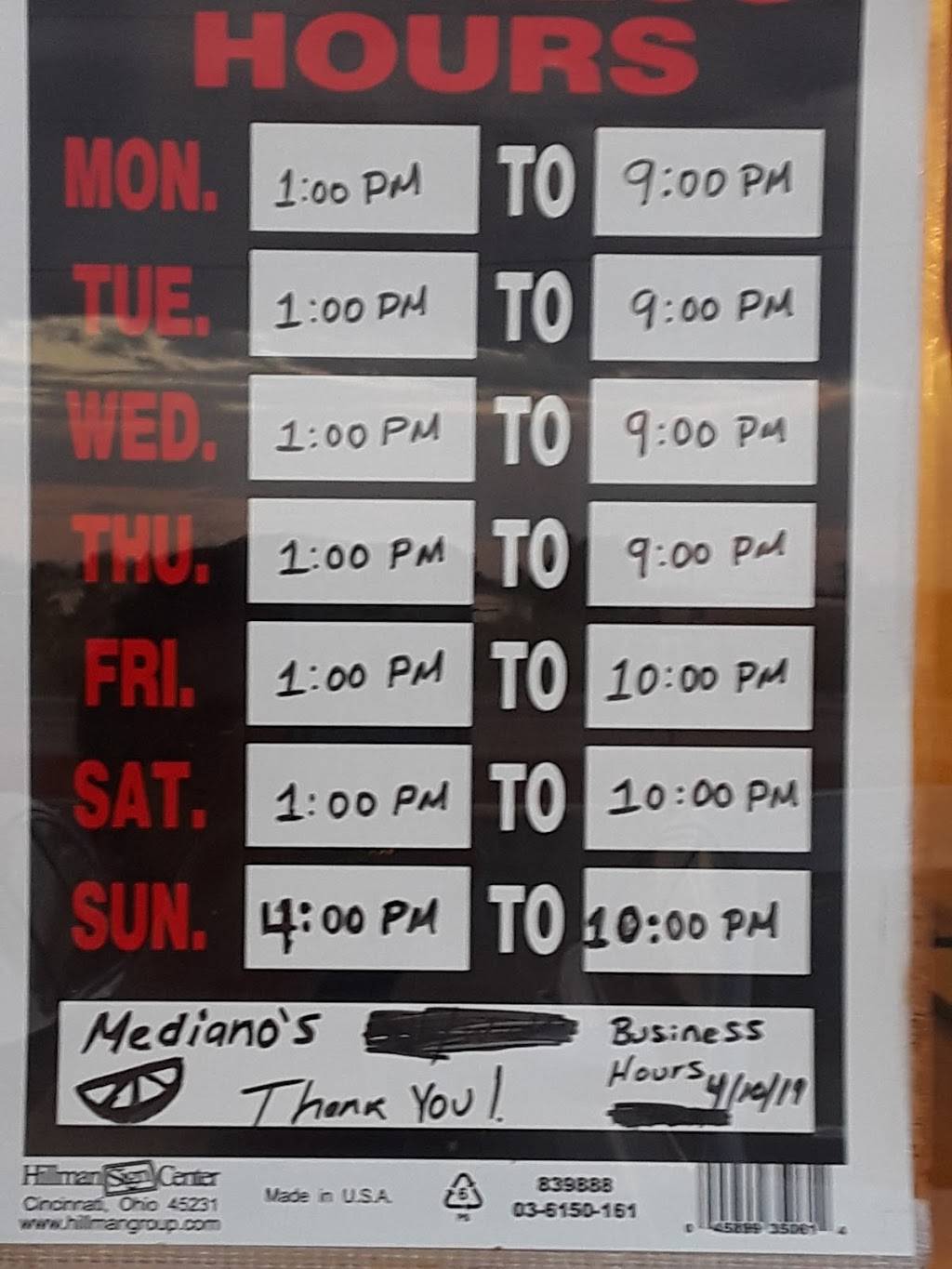 Medianos | restaurant | Chaparral, NM 88081, USA | 5758240676 OR +1 575-824-0676