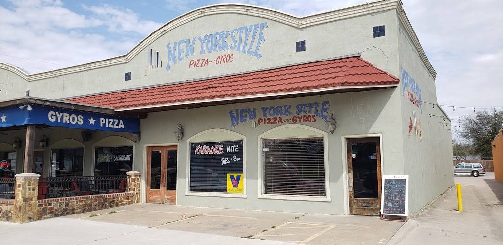 New York Style Pizza & Gyros | restaurant | 2707 Race St #121, Fort Worth, TX 76111, USA | 8172222433 OR +1 817-222-2433