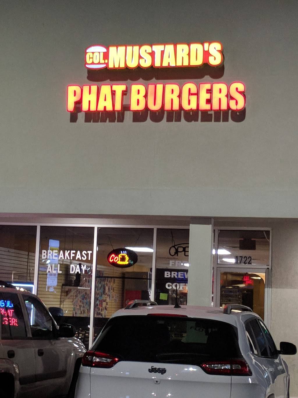 Col Mustards Phat Burgers | restaurant | 1722 3rd St N, Jacksonville Beach, FL 32250, USA | 9042475747 OR +1 904-247-5747