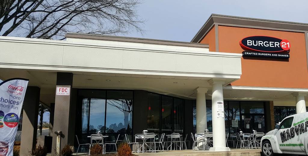 Burger 21 | restaurant | 6196 Falls of Neuse Rd #116, Raleigh, NC 27609, USA | 9199008807 OR +1 919-900-8807