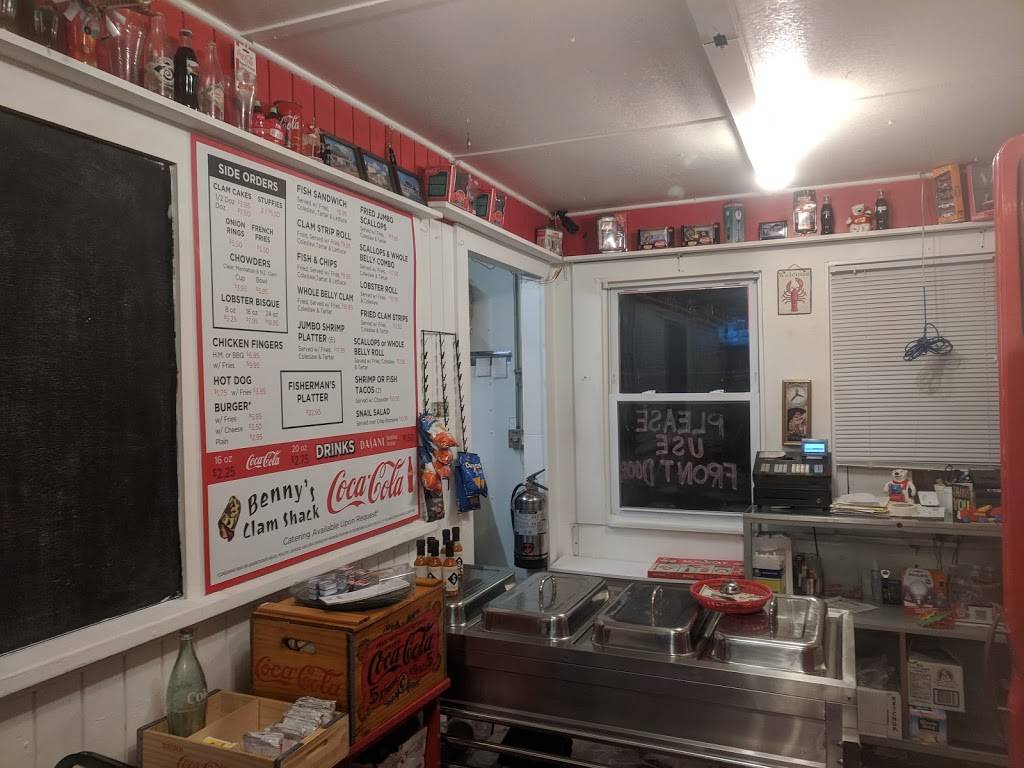 Bennys Clam Shack | restaurant | 58 High St, South Kingstown, RI 02879, USA | 4013639632 OR +1 401-363-9632