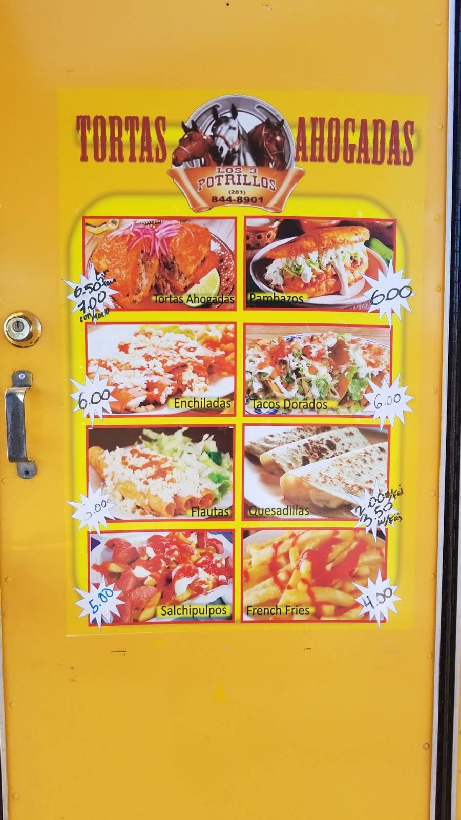 LOS 3 POTRILLOS | restaurant | Houston, TX 77069, USA | 2818448901 OR +1 281-844-8901