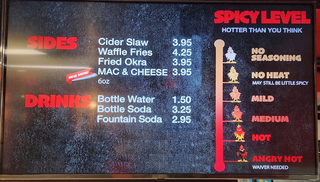 Hangry Joe’s Hot Chicken | meal takeaway | 14111 Jefferson Davis Hwy, Woodbridge, VA 22191, USA | 7039102114 OR +1 703-910-2114