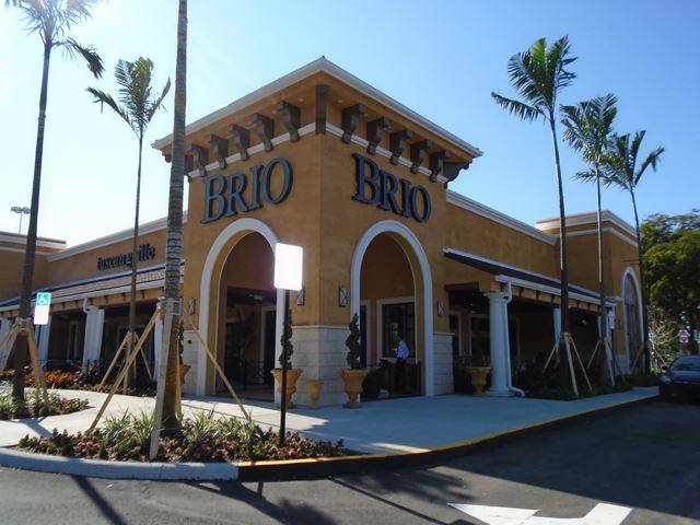 Brio Tuscan Grille | restaurant | 499 S University Dr, Plantation, FL 33324, USA | 9543700491 OR +1 954-370-0491