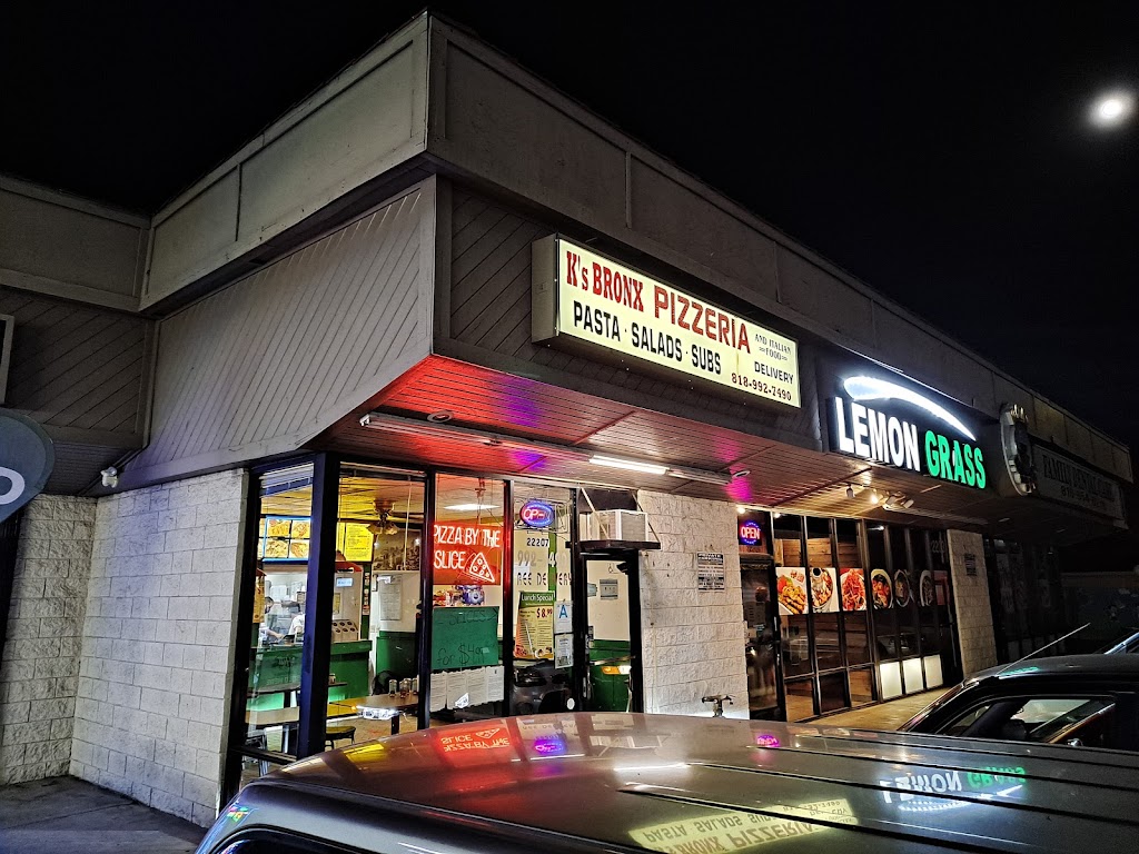 Ks Bronx Pizzeria | meal delivery | 22207 Sherman Way, Canoga Park, CA 91303, USA | 8189927490 OR +1 818-992-7490