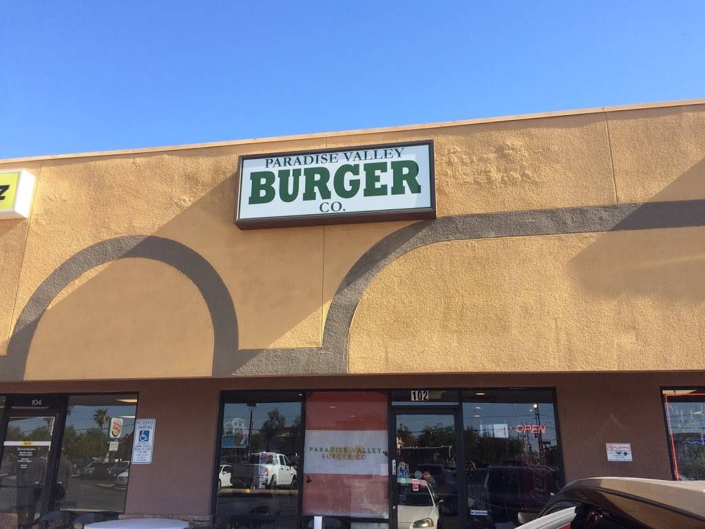 Paradise Valley Burger Company | meal takeaway | 4001 E Bell Rd #102, Phoenix, AZ 85032, USA | 6025354930 OR +1 602-535-4930