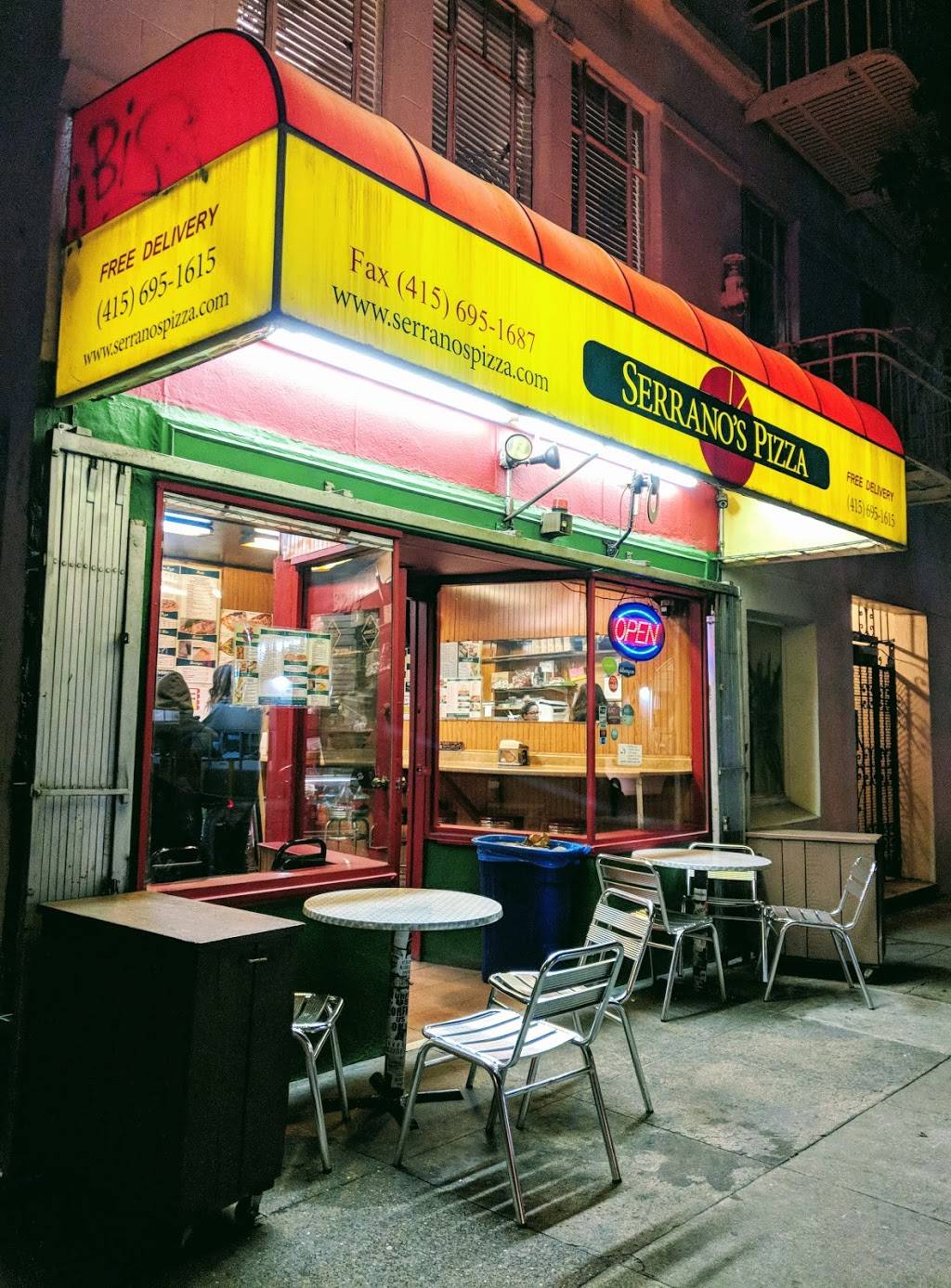 Serranos Pizza and Pasta | restaurant | 3274 21st St, San Francisco, CA 94110, USA | 4156951615 OR +1 415-695-1615