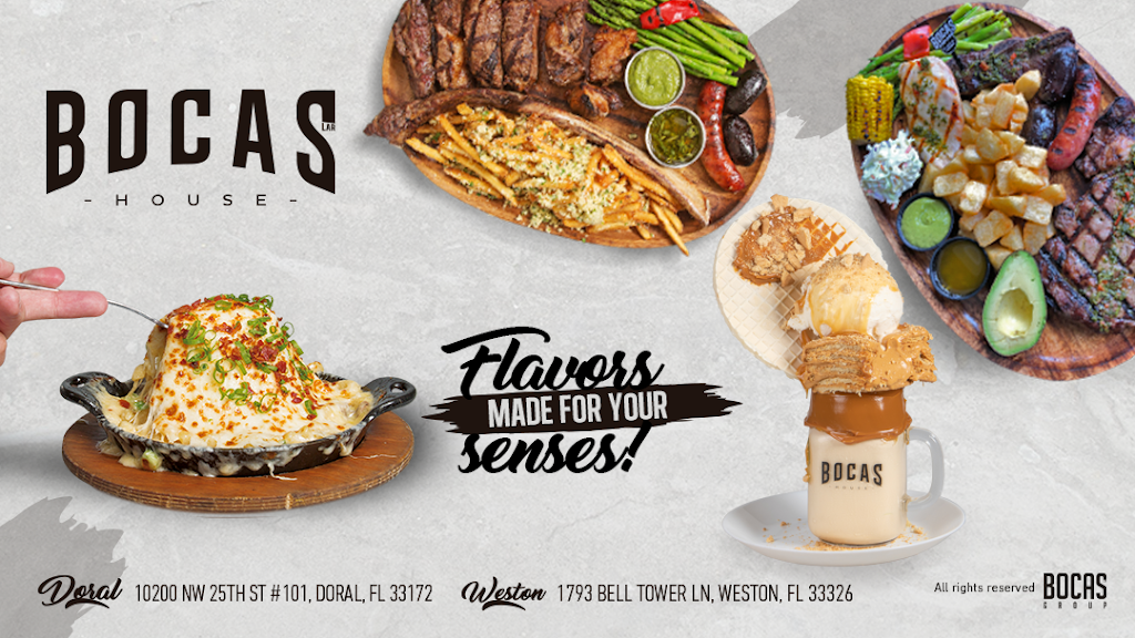 Bocas House | restaurant | 10200 NW 25th St #101, Doral, FL 33172, USA | 7864017071 OR +1 786-401-7071