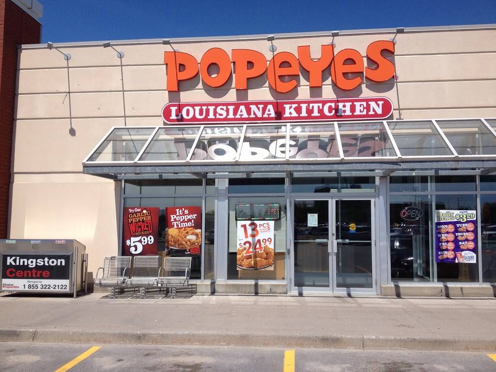 Popeyes Louisiana Kitchen | restaurant | 1046 Princess St, Kingston, ON K7L 1H2, Canada | 6135422020 OR +1 613-542-2020