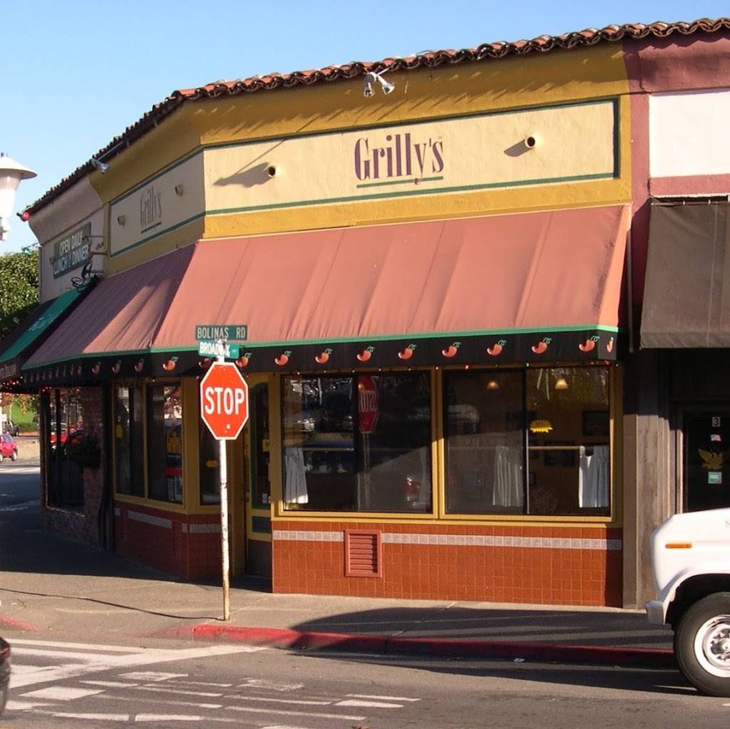 Grillys Restaurant | restaurant | 1 Bolinas Rd, Fairfax, CA 94930, USA | 4154576171 OR +1 415-457-6171