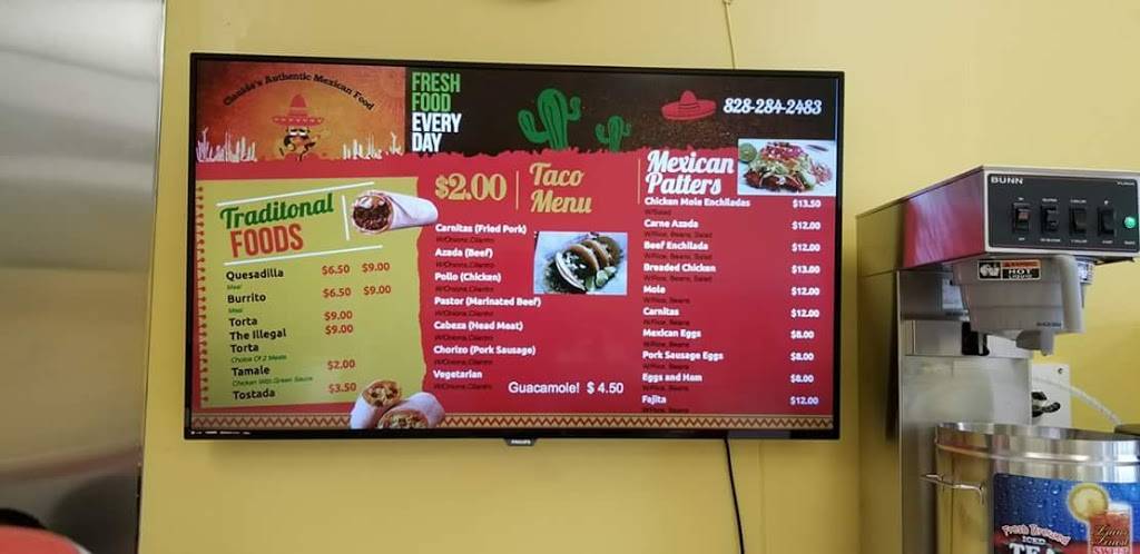 Claudias Authentic Mexican Food | restaurant | 203 Skyview Cir, Spruce Pine, NC 28777, USA | 8282842483 OR +1 828-284-2483
