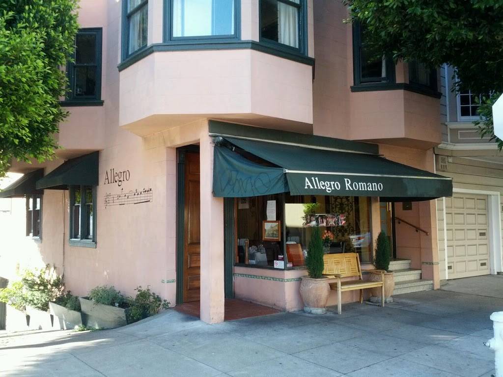 Allegro Romano | restaurant | 1701 Jones St, San Francisco, CA 94109, USA | 4159284002 OR +1 415-928-4002