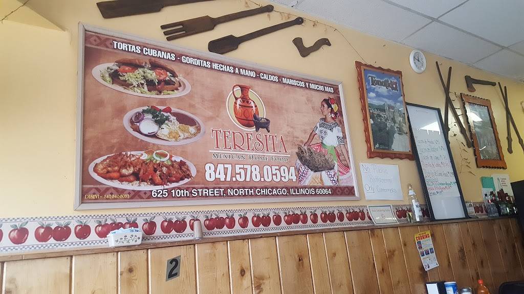 Teresita Restaurant | restaurant | 625 10th St, Waukegan, IL 60085, USA | 8475780594 OR +1 847-578-0594