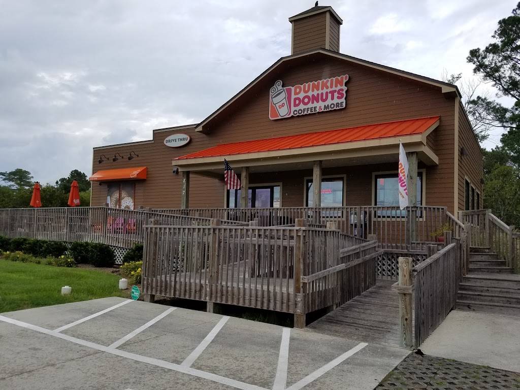 Dunkin | bakery | 817 US-64, Manteo, NC 27954, USA | 2524731712 OR +1 252-473-1712