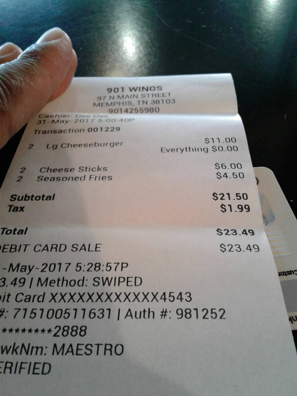 Subway | restaurant | 464 N Main St, Memphis, TN 38105, USA | 9015219753 OR +1 901-521-9753