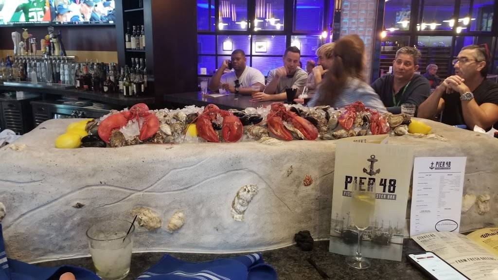 Pier 48 Fish House & Oyster Bar | restaurant | 130 S Pennsylvania St, Indianapolis, IN 46204, USA | 3175604848 OR +1 317-560-4848