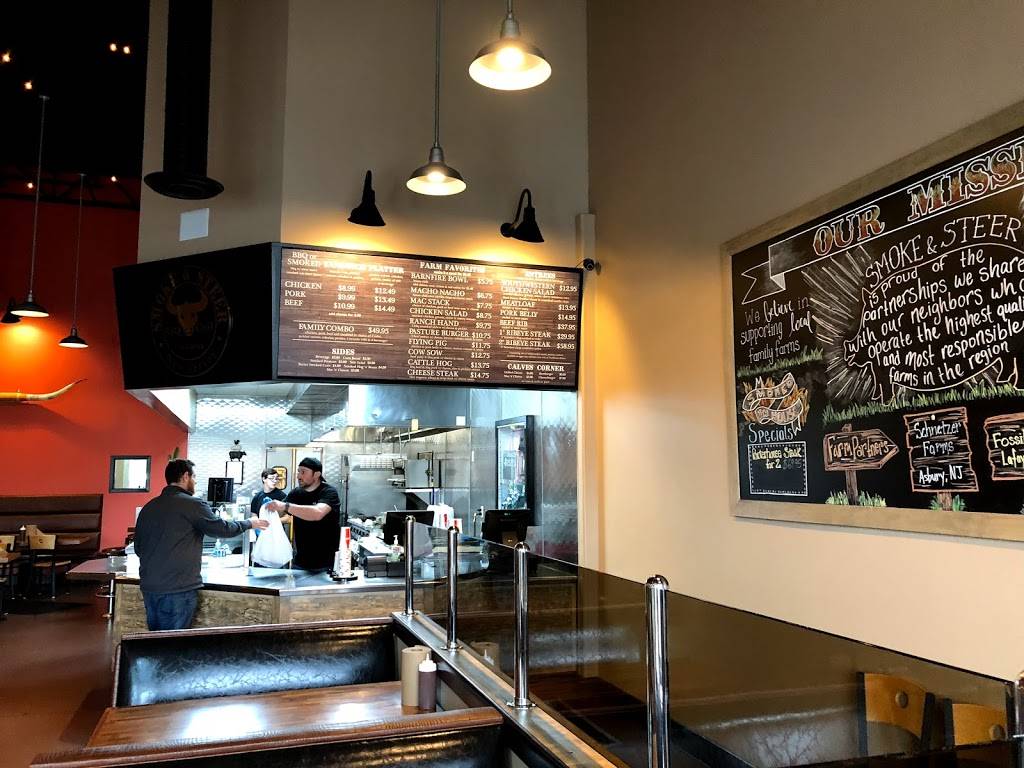 Smoke & Steer BBQ Grill | restaurant | 321 Mt Hope Ave, Rockaway, NJ 07866, USA | 9739570747 OR +1 973-957-0747