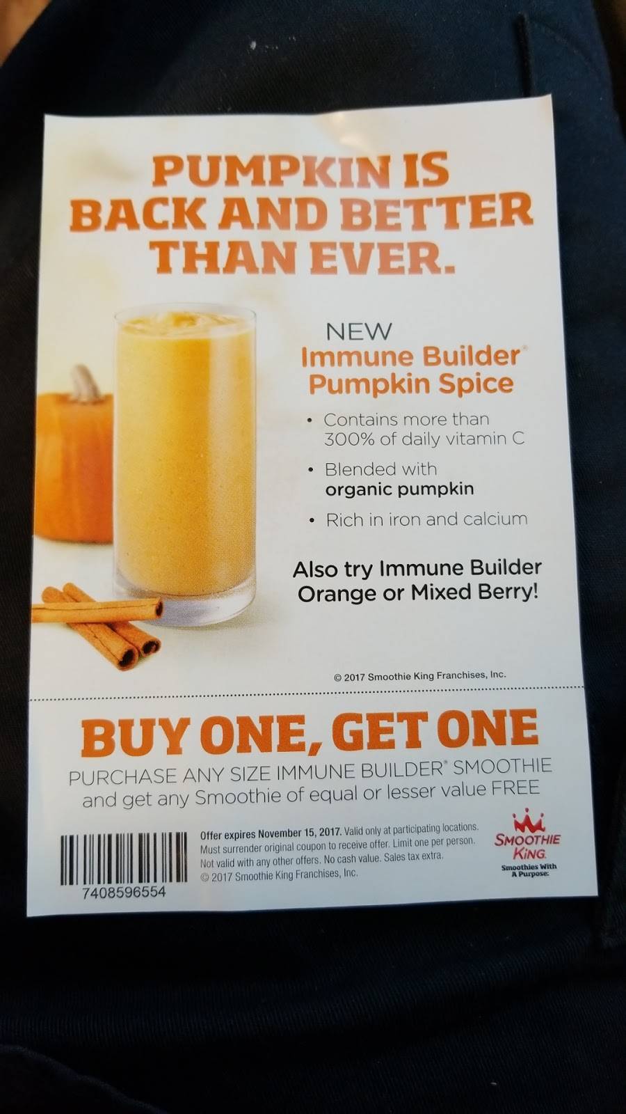 Smoothie King | restaurant | 208 Postage Way, Indian Trail, NC 28079, USA | 7048215705 OR +1 704-821-5705