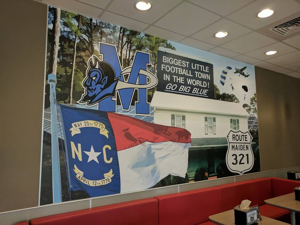 Hardees | restaurant | 5860 Startown Rd, Maiden, NC 28650, USA | 8284698908 OR +1 828-469-8908