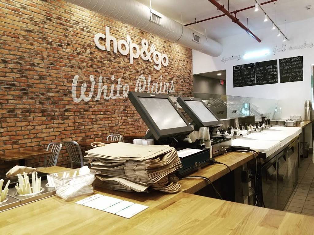 Chop & Go | restaurant | 258 Main St, White Plains, NY 10601, USA | 9148310525 OR +1 914-831-0525