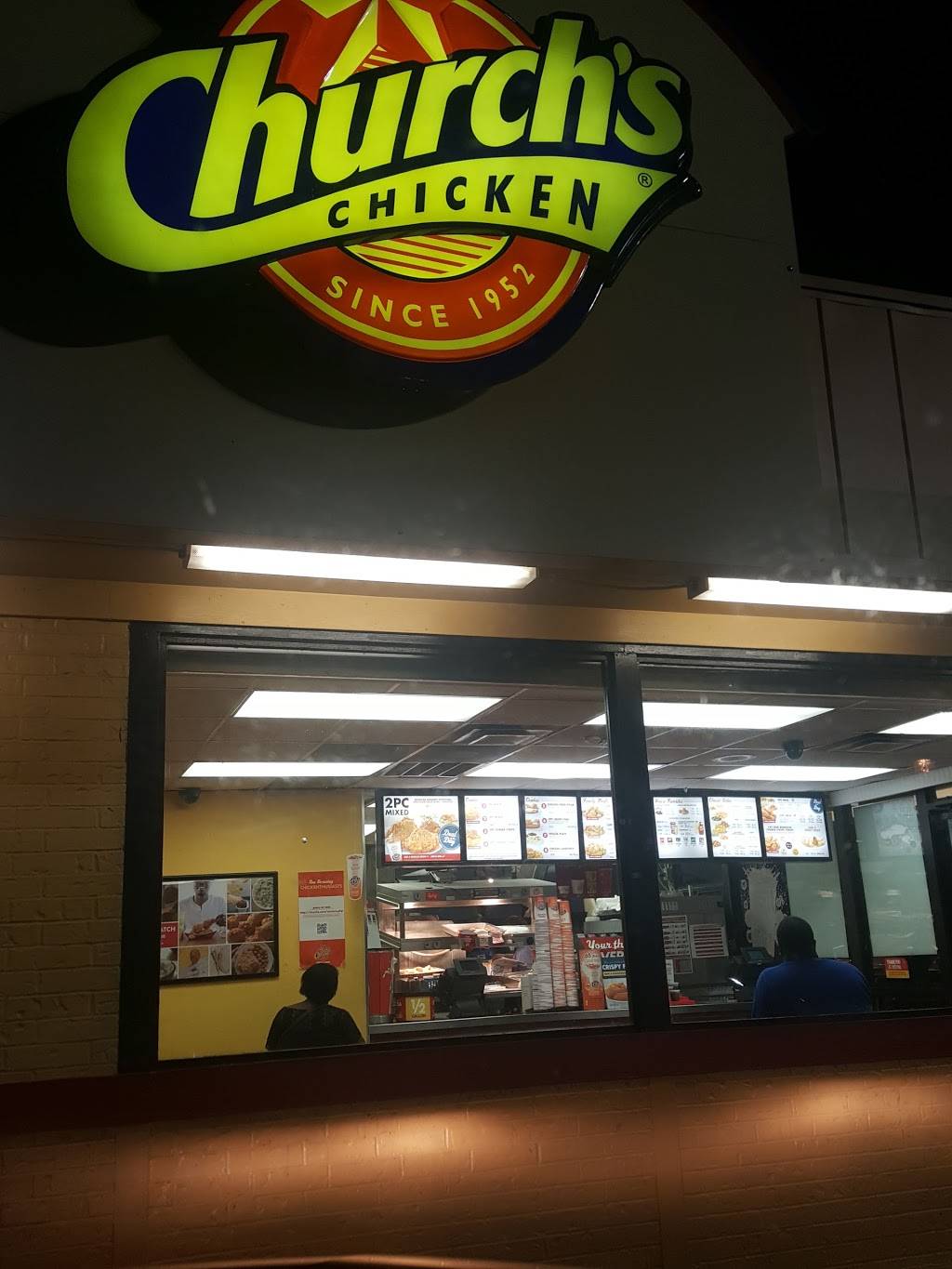 Churchs Chicken | restaurant | 601 W St Peter St, New Iberia, LA 70560, USA | 3373645114 OR +1 337-364-5114