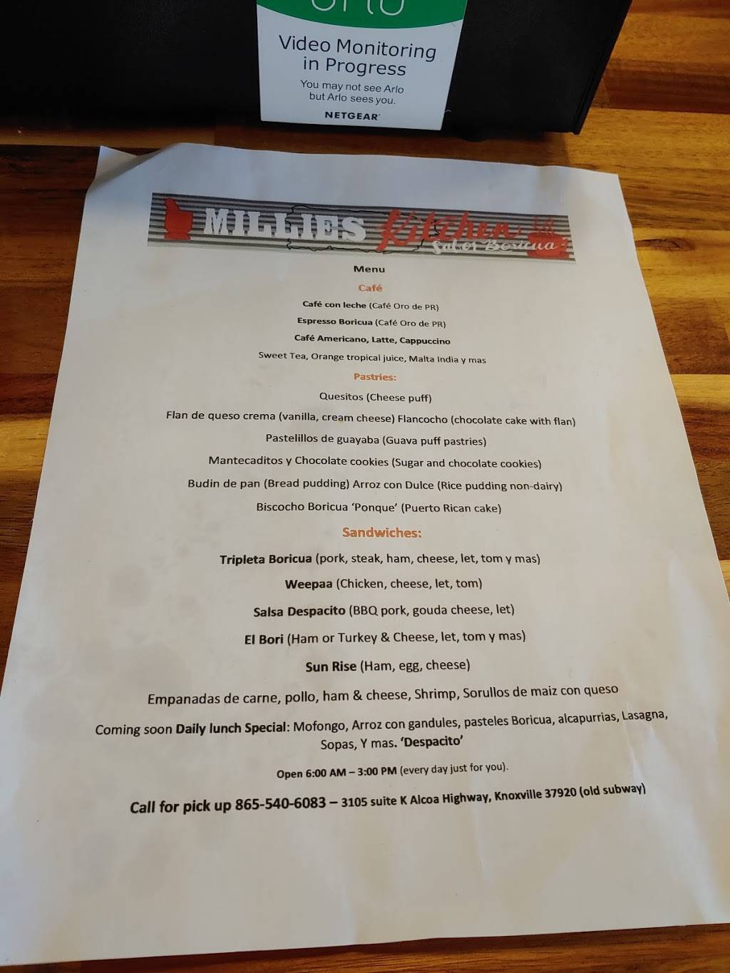 Millie’s Kitchen | restaurant | 3105 Alcoa Hwy, Knoxville, TN 37920, USA | 8655406083 OR +1 865-540-6083