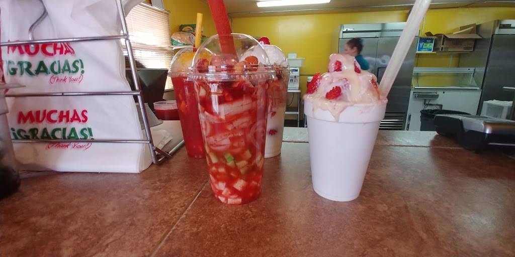 Raspados La Fruta Loca | restaurant | 12010 W Thunderbird Rd, El Mirage, AZ 85335, USA | 6024199428 OR +1 602-419-9428